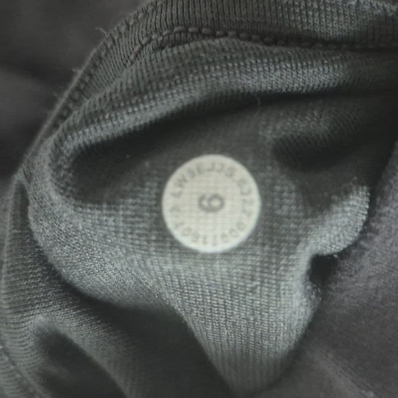 Lululemon Aligh High Rise Pant W/ Pockets 25"  Diamond Dye Graphite Grey Size 6 - Picture 5 of 7